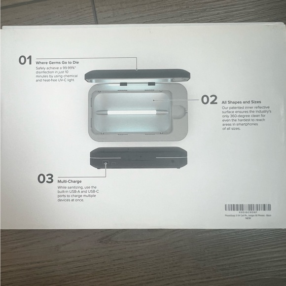 PhoneSoap 3 UV Sanitizer - Picture 2 of 3